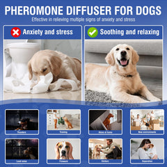 LKBHGF 48ml refill bottle to extend calming diffusion for dogs
