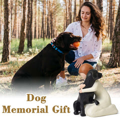 Lnrkai Labrador statue in sculpted resin offering lifelike presence.