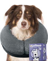 Loflaze soft inflatable cone close-up highlighting comfort after surgery