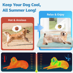 LOOBANI arc-chill technology keeps the surface cool without water or electricity.