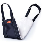 LOOBANI portable dog sling for back legs supports hind legs during standing.