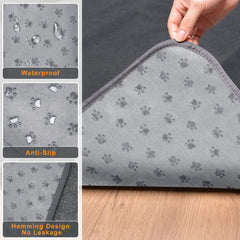 LOOBANI reusable pet pad machine-washable for multiple uses