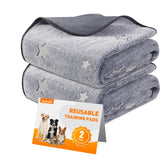 LOOBANI washable pee pad 31x36 in with quick absorption for potty training.