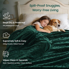 LOOBANI blanket couch solid back adds warmth and discreet protection