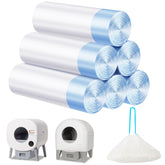 LoopTime cat litter bags with drawstring closure for quick disposal