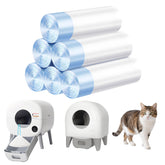 LoopTime cat litter bags with drawstring close for quick, hygienic disposal