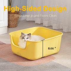 LoopTime Cat Litter Box Large Space—allows comfortable movement for indoor cats.