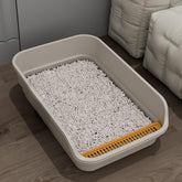 LoopTime Extea large cat litter box with low entry for easy access and kittens.