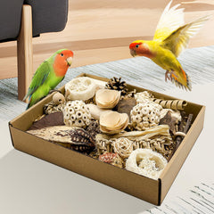 LOPERDEVE Nature Color toy inside setup encourages chewing and exploration.