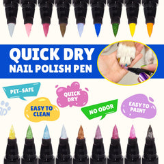 Loqpol matte shades offer subtle color for daily wear on dogs
