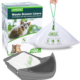 LotuFlor robot-compatible cat litter liner for 4 and 3 models simplifies setup and replacement.