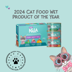 LOVE, NALA broth-enriched pieces in a bowl illustrating hydration-friendly wet food benefits