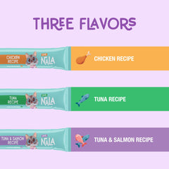 LOVE, NALA lickable treat texture close-up suggests easy, tasty serving