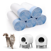 Loveishere 100-count liner packaging highlights heavy-duty, leak-resistant cat litter liners.