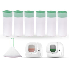 Loveishere Puramax bag fit ensures snug, leak-free operation for PETKIT PuraMax.