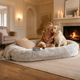LOVEPals Human Dog Bed oversized cozy space for shared comfort with pets.