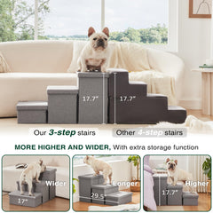 Love's cabin assembly video assists quick setup of dog stairs