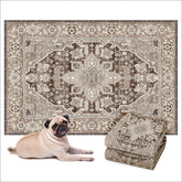 LOVEWAG pads decorative floor mat protects surfaces while blending with home decor.
