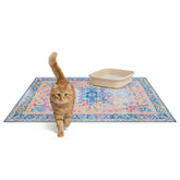 Lovewag Pets cat litter mat 2 pack large 36x48 covers more floor area for cleaner rooms