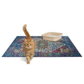 Lovewag Pets cat litter mat 2-pack covers 36x48 for superior litter containment.