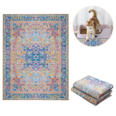 Textured surface on Lovewag Pets litter mat captures litter efficiently