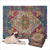 Lovewag Pets 36x48 washable pee pad decorative floor mat blends with home decor while protecting floors.