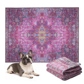 Lovewag Pets washable pee pad decorative floor mat blends with home decor and protects floors