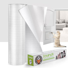 Lovinch thick vinyl roll provides large coverage to guard furniture from claws.