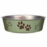 Loving Pets Bella Bowl no-tip design keeps meals mess-free for dogs and cats.