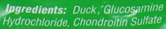 Loving Pets Duck Filet Strips close-up, 100% duck meat for a natural dog snack