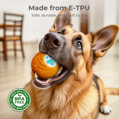 Lovkid durable E-TPU material supports aggressive chewers with lasting resilience.