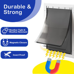 LPLSWYB magnetic-closure bottom helps seal against drafts and insects