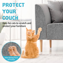 LSGCQ cat-tree shelf replacement pad protects furniture while inviting scratching.