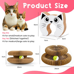 Lubana Kitty Curls foldable setup demonstrated for portable home play.
