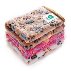 Luciphia 1-pack blankets with paw-print design protect furniture while keeping pets warm.