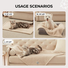 Luciphia calming blanket furniture protection; guards surfaces from scratches and hair.