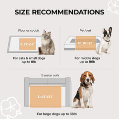 Luciphia calming blanket machine-wash ease highlights simple cleaning for busy pet owners.