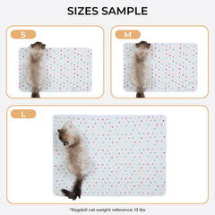 Luciphia pink dot-pattern pet blanket, perfect for everyday cuddles