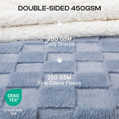 Luciphia waterproof dog blanket waterproof layer protects furniture from spills