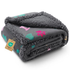 Luciphia waterproof pet blanket on sofa protects furniture from spills and fur
