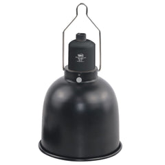 LUCKY HERP aluminum deep-dome fixture boosts UVB and UVA output for reptile basking.