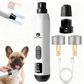LUCKY TROVE Groom Pro nail grinder with LED light for clear visibility during trimming