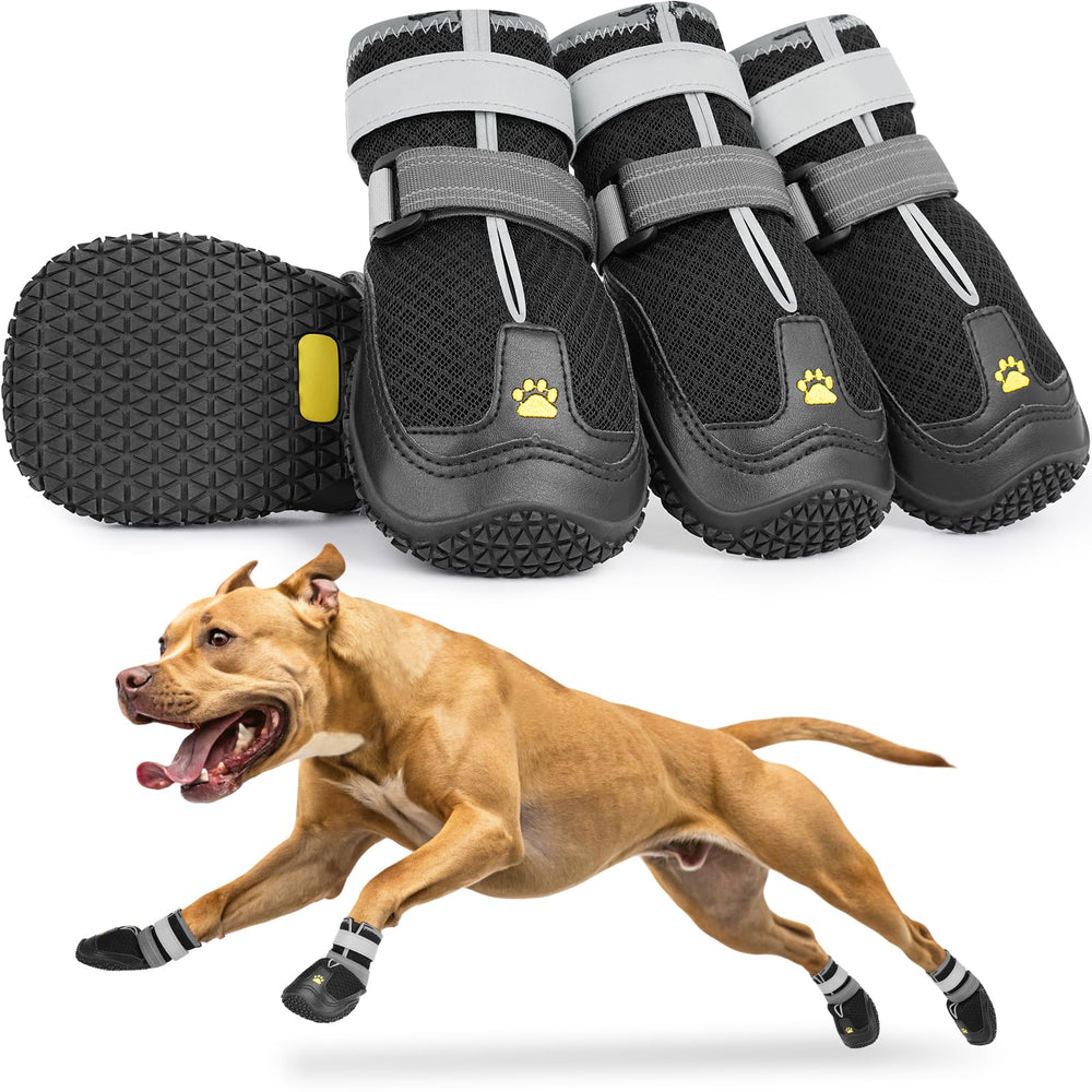 LUCKYPAW dog shoes measure guide helps ensure proper fit