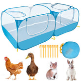 Lukovee playpen with detachable bottom for outdoor playtime and sun shade.