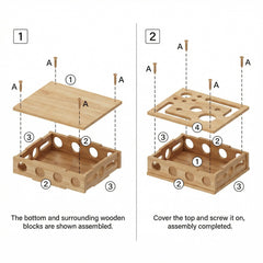 Lumixa cat scratcher box top opening promotes interactive play for indoor cats