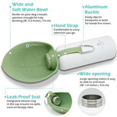 LumoLeaf wide-mouth opening supports ice filling and cleaning