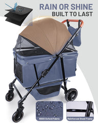 LUODIER adjustable handle provides a comfortable grip for all heights
