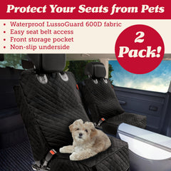 Lusso Gear waterproof front-seat cover keeps spills at bay.