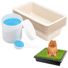 LUVCOSY pee-pod refill bundle for PetSafe Loo keeps waste contained and tidy.