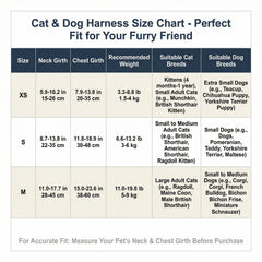 Luxelle 4-way adjustable harness demonstrates a snug, escape-resistant design